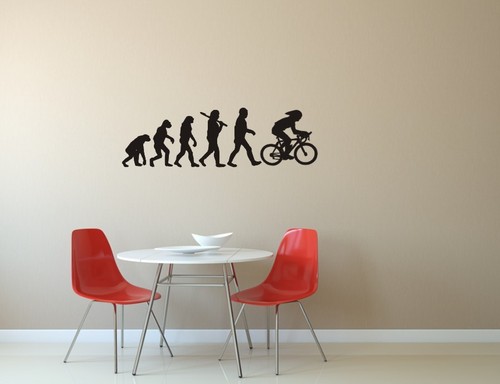 Evolution radsport wandtattoo - radsport,