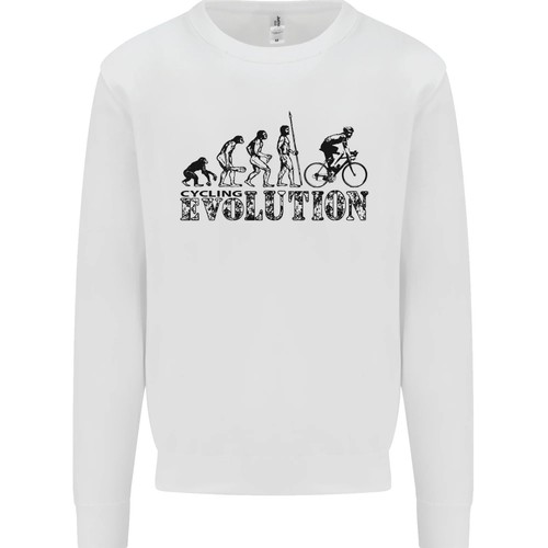 Evolution der fahrrad cyclist - der,