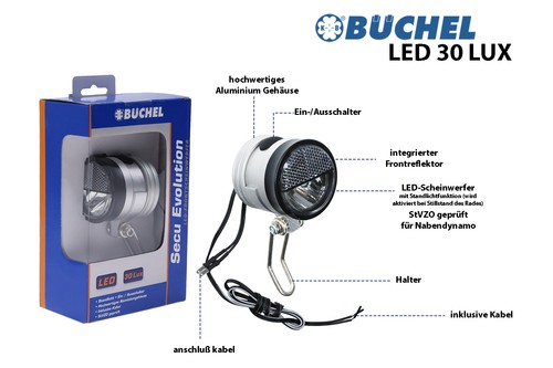 Fahrrad lampe led scheinwerfer - led,